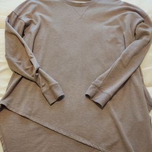 Sonoma medium lavender uneven sweater